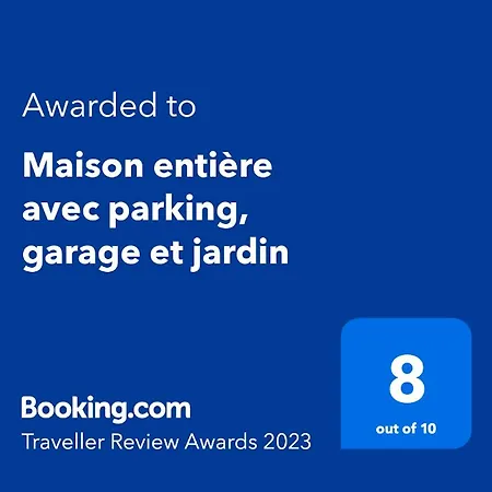 Дом отдыха Maison Confortable A Avec Jardin Cloture